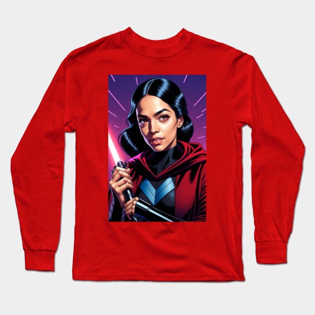 THE SQUAD- ALEXANDRIA OCASIO-CORTEZ 6 Long Sleeve T-Shirt by truthtopower